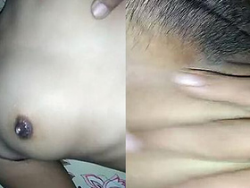 Freshly wedded passionate duo shares homemade footage