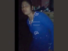 A young girl prepares for sexual activity