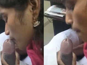 Desi office staff member loves big dick