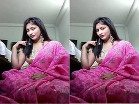 Desi Indian girl flaunts her body on video call in part 4