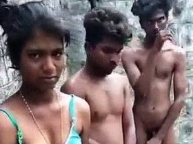 Dehati sex video captures local gangbang in action
