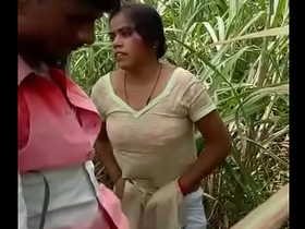 Desi couple caught in the act outdoors