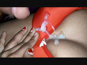 Indian wife receives creampie after passionate intercourse with husband