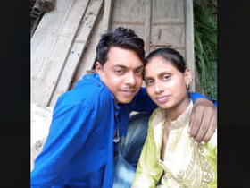 Sensual lovemaking of an Indian husband and wife