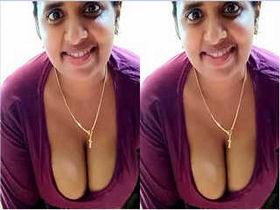 Indian bhabhi flaunts her big boobs and tight pussy in exclusive video