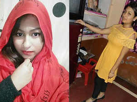 A Desi girl moans with pleasure while getting fucked
