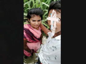 Bhabi's outdoor blowjob and fucke in HD part 2