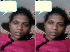 Indian girl's big boobs and pussy on display