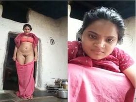 Desi beauty Desi flaunts her pussy and ass in exclusive video