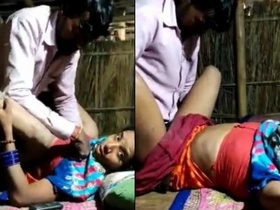 Village babe gets naughty in Dehati village MMS video