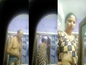 Desi MMS scandal shows mature man's naughtiest act with his daughter-in-law