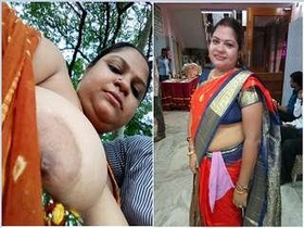 Aunty fucks college girl in hot video