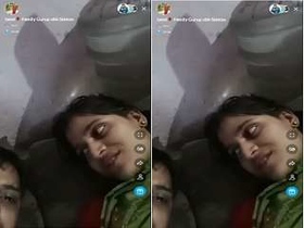 Blowjob and sex with amateur desi bhabhi on Tango show