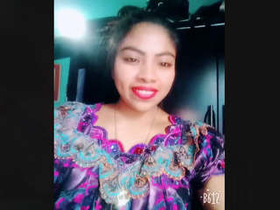 Nepali girl pleasures herself in solo video