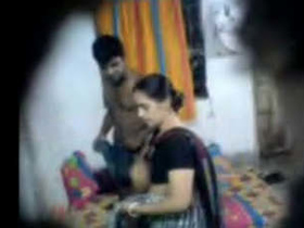 Secretly recorded video of bhabi's afternoon sexual encounter