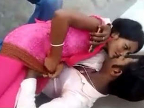 Desi couple shares passionate outdoor romance