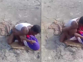 Indian couple gets hot and heavy in the great outdoors