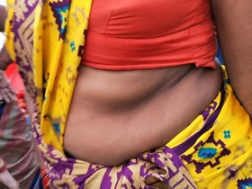 Sexy aunt's alluring navel gets vigorously penetrated