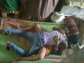 Rural lovers engage in a fast and passionate encounter