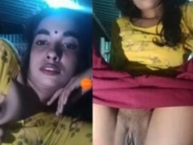 Indian babe with big boobs and a wet pussy
