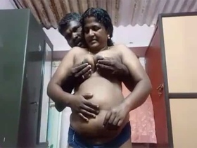 Mature Tamil couple enjoys steamy sex at home in MMS video