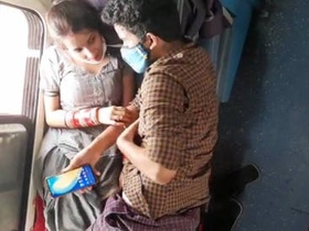 Indian couple's steamy train encounter