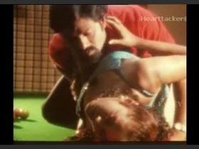 Fervent lip-locking with unbridled passion