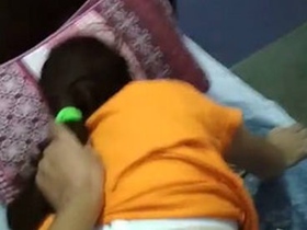 Licking and fucking with a bal
