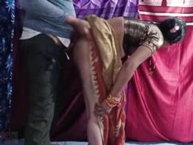 Hunger for pussy: Buddy fucks wife with spoons after doggy style