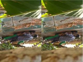 Desi couple enjoys outdoor sex in MMS video