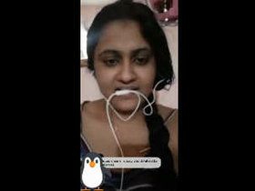 Indian college student undresses and plays coyly in episode 1