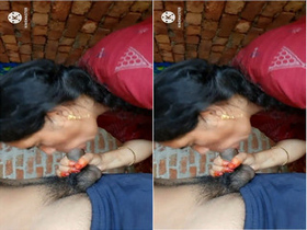 Amateur Desi Bhabhi's exclusive blowjob and fucking in HD