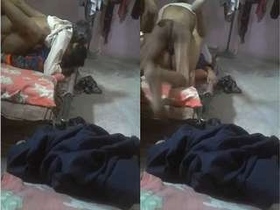 College girl's wild sex with lover