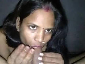 A Desi prostitute gives a deep blowjob and rough anal sex to a client