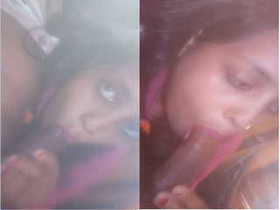 Desi wife's exclusive blowjob in HD