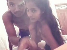 Watch a guy get a hotel room and enjoy some boobs sucking