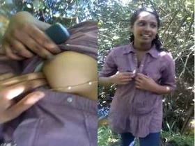Exclusive video of a Tamil girl's boobs for her lover