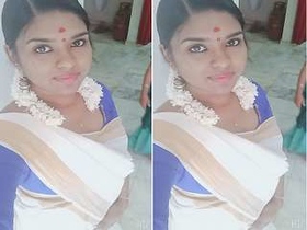 Mallu babe's exclusive video of her big boobs and pussy