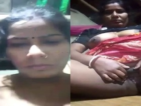 Tamil housewife enjoys vibrator and big boobs video