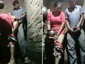 Tamil aunty's outdoor sex with brother-in-law captured on camera