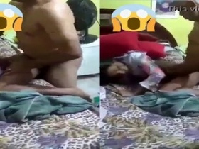 Tamil family sex video featuring father-in-law and daughter-in-law in action