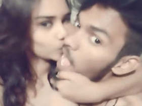 Indian couple in love: A romantic journey
