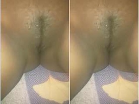 Part 2 of exclusive video of cute Lankan girl licking and fucking her pussy