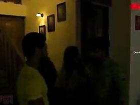 Indian bhabhi's solo masturbation session in a hotel room