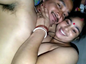 Desi couple shares intimate moments at night