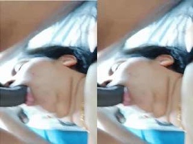 Exclusive Tamil Wife Gives Blowjob in Part 1