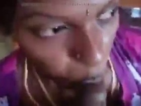 Tamil wife enjoys blowjob and vaginal sex in homemade video