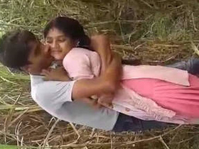 Quick and dirty fucking in the jungle with a beautiful bhabhi