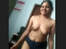 Telugu wife gives blowjob and gets fucked in village video