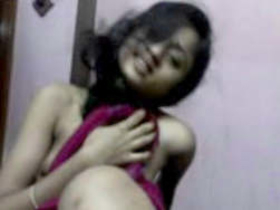 Experience the sensuality of a shy Indian girl in this video